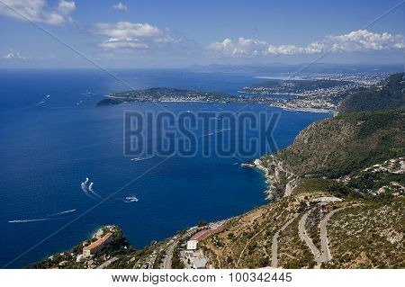 The Rock The City Of Principaute Of Monaco And Monte Carlo In The South Of France
