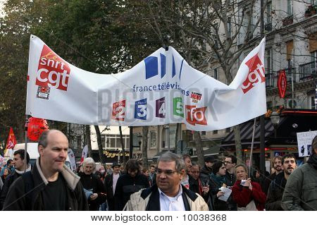 Pensione sciopero a Parigi