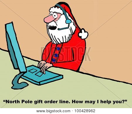 Santa's Gift Order Line