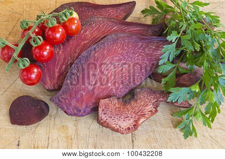 Fistulina Hepatica (beefsteak Fungus)