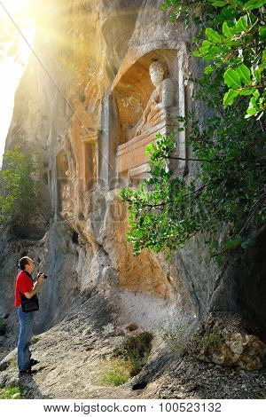 Adamkayalar - Rock Carved Figures. Turkey