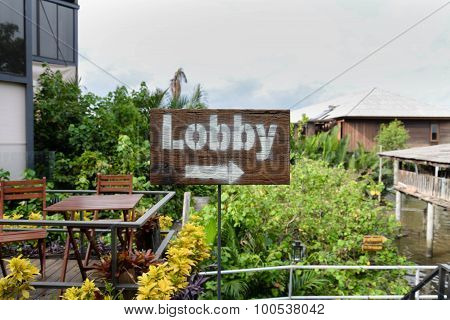 Signs To Lobby