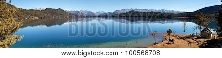 Panoramic View Of Rara Daha Or Mahendra Tal Lake