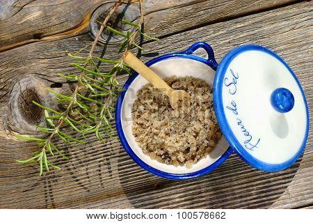 Small Porcelain Dish With Salt