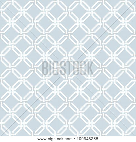 Seamless vector interwoven damask pattern