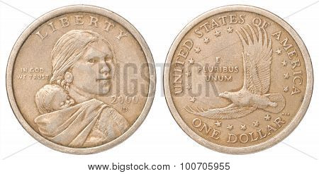 One Us Dollar Coin