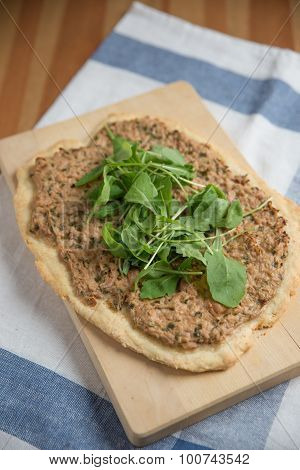 Homemade Tuna Pizza
