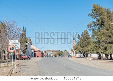 Street Scene Of Carnavon