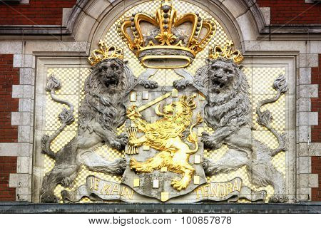 Amasing Detail Of The Amsterdam Central Train Station
