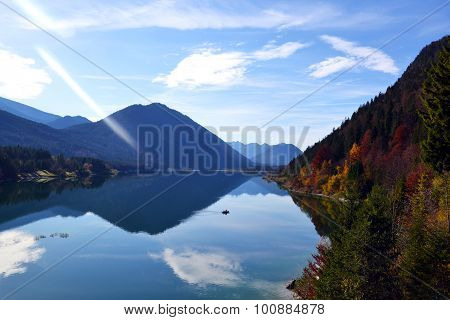 photo of the sylvenstein speicher in bavaria