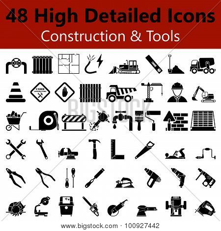 Construction And Tools Smooth Icons