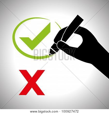 Survey icon design
