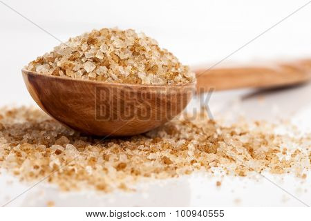 Spa essentials (bath salt in a spoon)