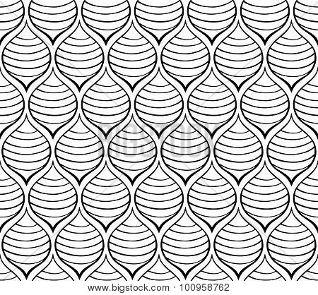 Abstract Pattern From Striped Drops.