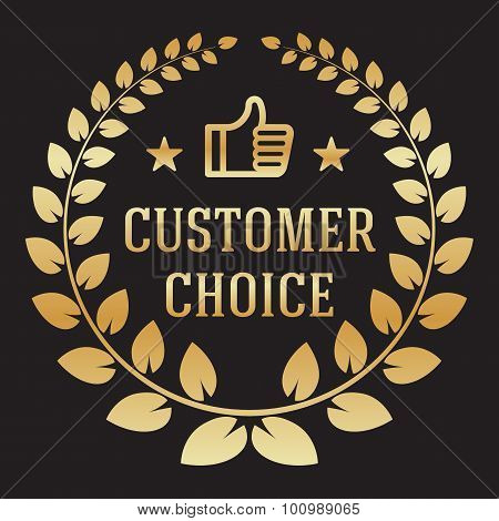 Isolated Wreath Logo