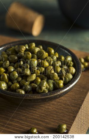 Raw Green Organic Marinated Capers