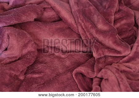the purple Plaid material. Closed up Texture