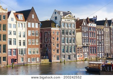 I love Amsterdam. Colourful city in Netherlands.