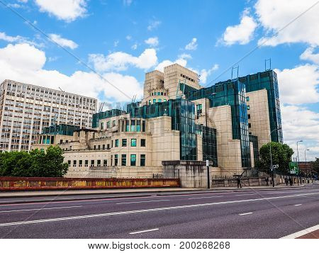 British Secret Service In London (hdr)