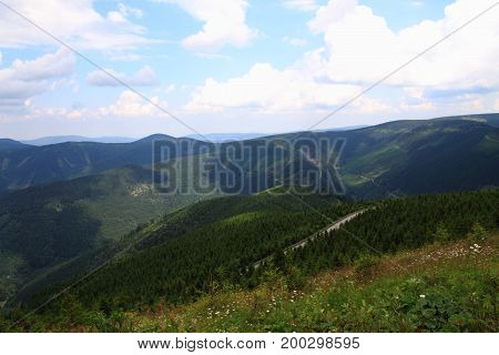 Jeseniky Mountains And Forests