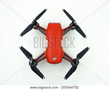 Dji Spark Drone Start Sell In Thailand, Spark Is A Mini Drone From Dji.