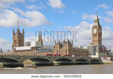 20th August 2017  London. Theresa May has stepped into the row surrounding plans to silence  Big Ben for 4 years as restoration work begins on The Palace of Westminster. Big Ben will fall silent tomorrow for the first timein 157 years.