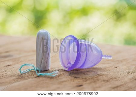 Different Types Of Feminine Hygiene Products - Menstrual Cup And Tampons