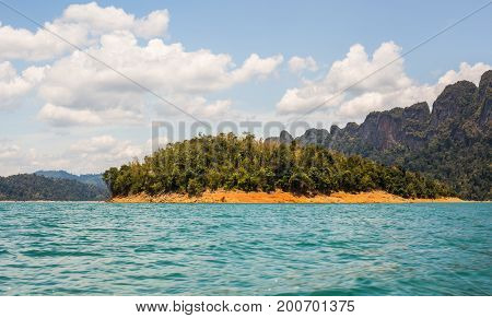 Cheow Lan lake Khao Sok National Park, Thailand.