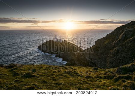 South Stack Lighthouse in Anglesey, Wales, UK, GB