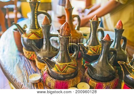 Ethiopian Jebena Boiing Pots