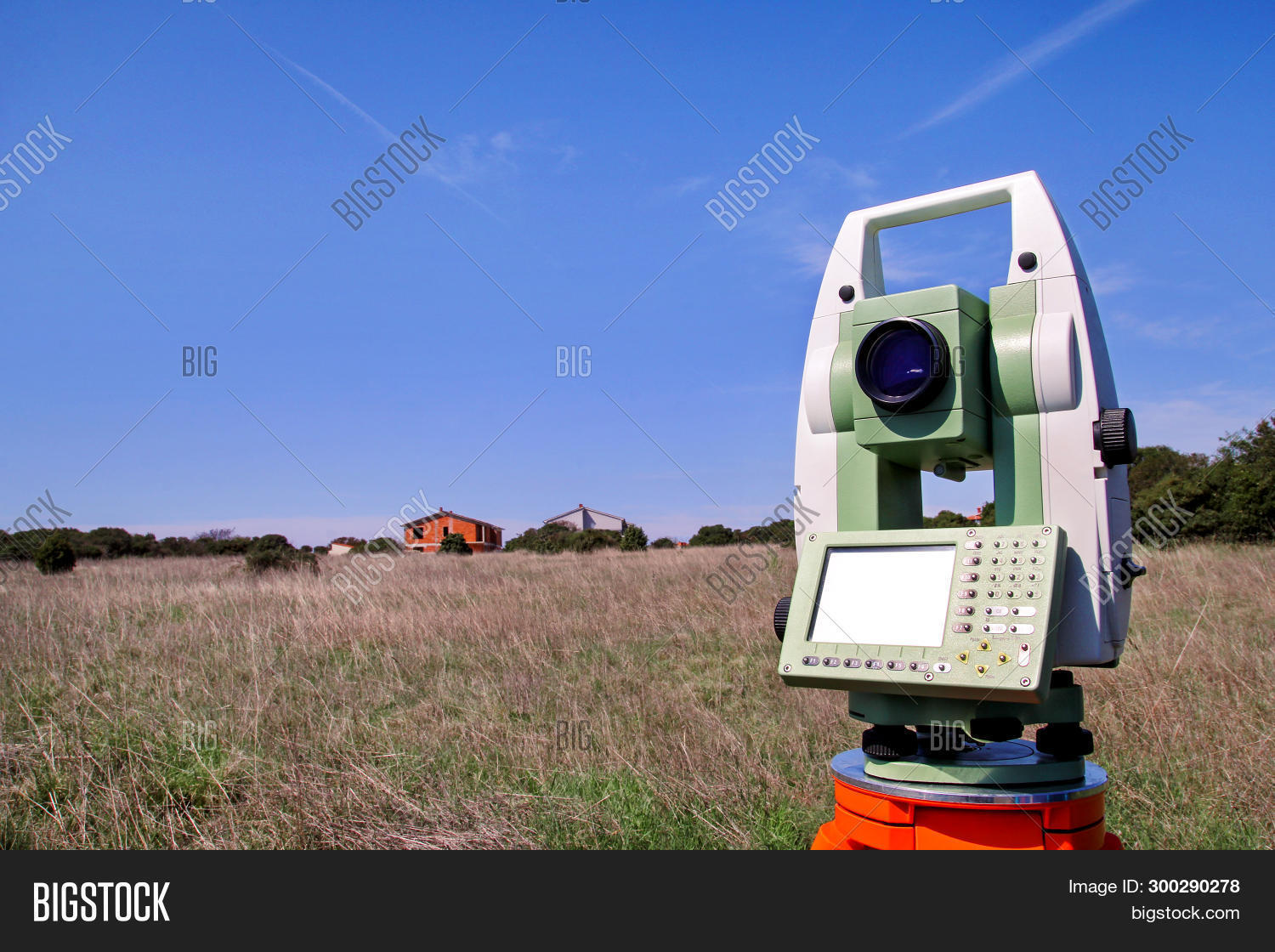 total station survey image photo free trial bigstock survey instrument