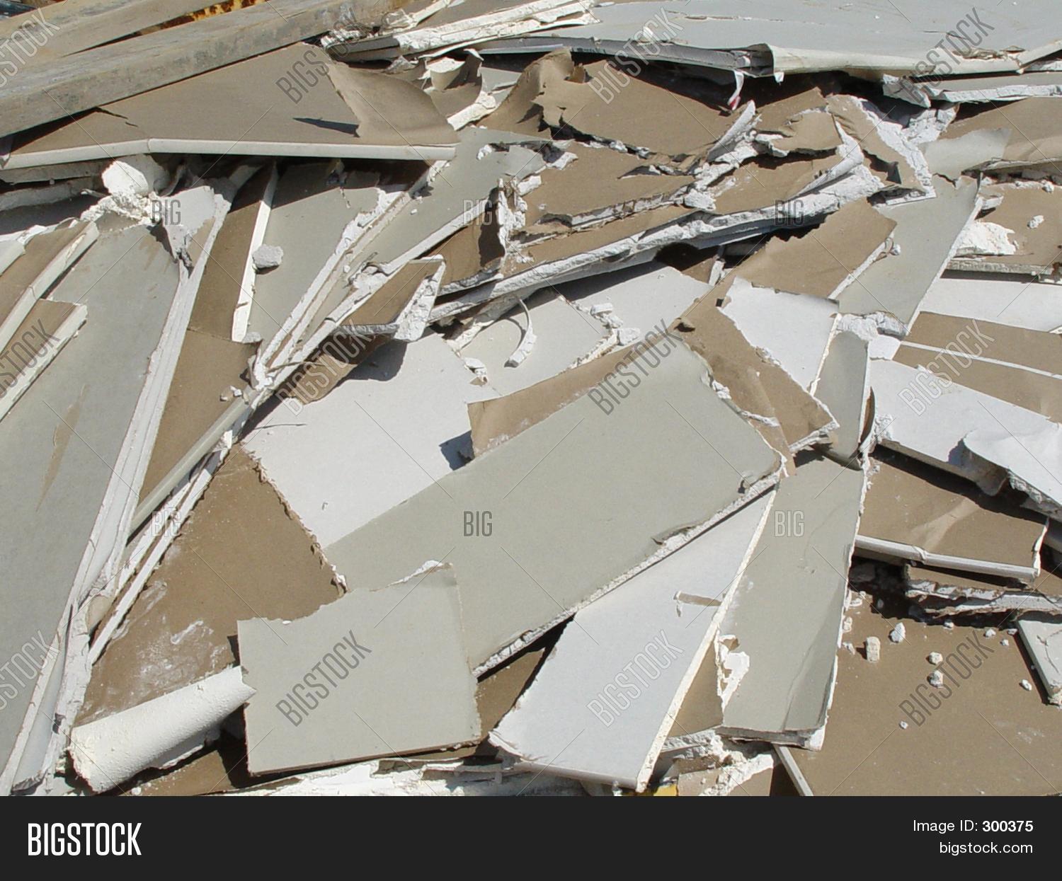 Trash Pile Drywall Debris On Image & Photo Bigstock