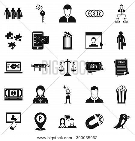 Coherence Icons Set. Simple Set Of 25 Coherence Icons For Web Isolated On White Background