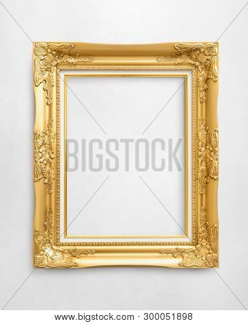 Vintage premium frame mockup design