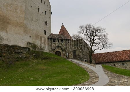 The Beautiful Town Of Balzers In Liechtenstein