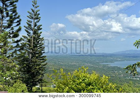 Skyline View Around Tagaytay City Hightland At The Day, Philippines