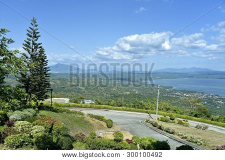 Skyline View Around Tagaytay City Hightland At The Day, Philippines