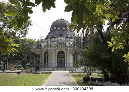 View Of Classic Bizantine Built In Exposition Park, Lima, Peru. Nice