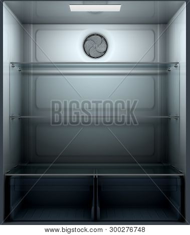 Fridge Interior Dark
