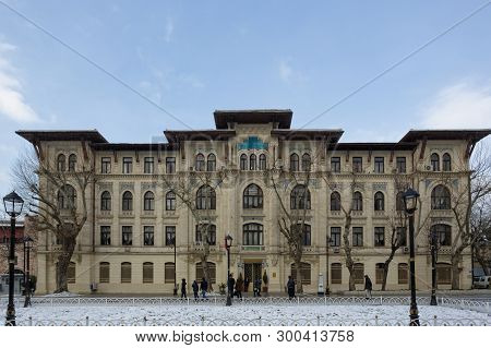 Istanbul, Turkey, January 8, 2015: Istanbul Directorate Of Land Registry And Cadastre