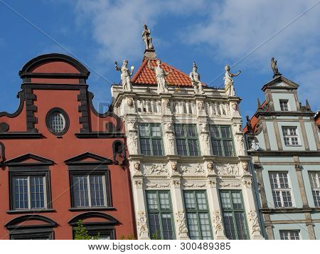 the old City of gdansk in poland