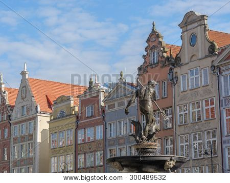 the old City of gdansk in poland