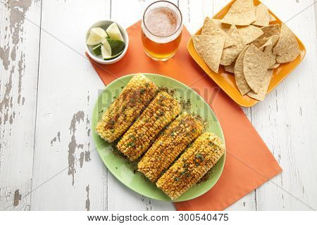Mexican Style Grilled Corn