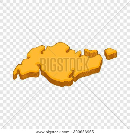 Continent Icon. Cartoon Illustration Of Continent Vector Icon For Web