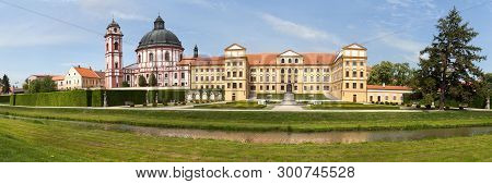 Jaromerice Nad Rokytnou Baroque And Renaissance Castle From 18th Century, South Moravia,  Czech Repu