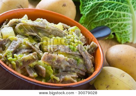 Pizzoccheri italské domácí těstoviny.