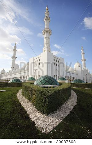 groÃŸe Moschee Abu dhabi