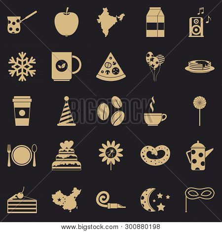 Kettle Drum Icons Set. Simple Set Of 25 Kettle Drum Vector Icons For Web For Any Design