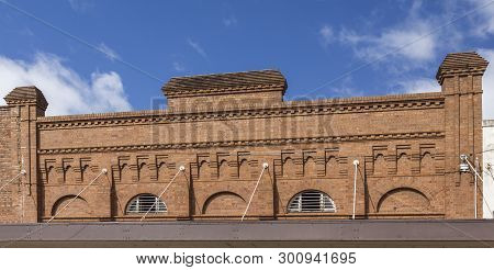 Armidale, Australia - April 10, 2019: Variety Of Heritage Listed Building Facades Erected In Late 19