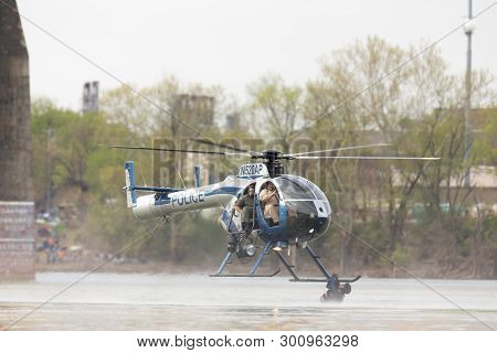 Louisville, Kentucky, Usa - April 13, 2019: Thunder Over Louisville, Louisville Metro Police Departm
